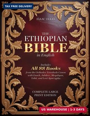 The Ethiopian Bible in English – Large Print Edition: Includes All 88 B Paperbac