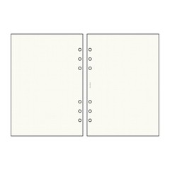 Knox System Planner Refills, 2Mm Grid, 100 Sheets, A5 Size, 52451400_