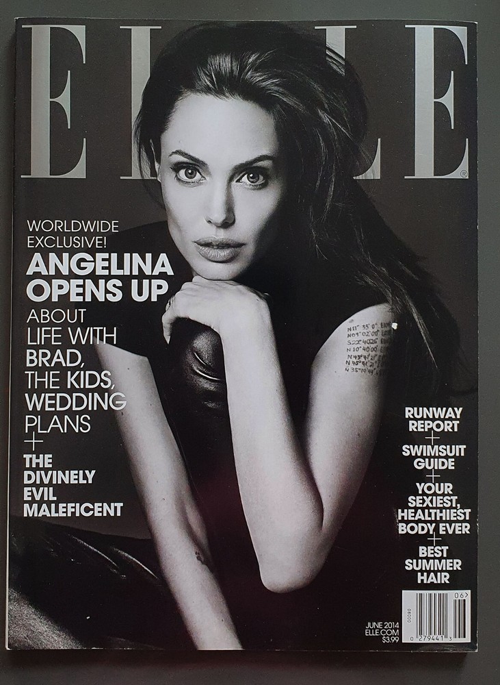 ELLE Magazine June 2014 – Angelina Jolie, Pages: 238