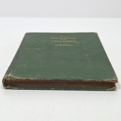 Education of Children Rudolf Steiner 1911 HC 1st American Ed Rajput Press Occult