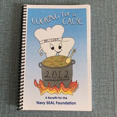 LSU Dental School Cajun Creole Cookbook Spiral Navy SEAL Foundation Louisiana