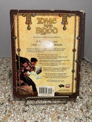 2001 first printing DUNGEONS & DRAGONS Tome & Blood Guidebook Wizards/WOTC