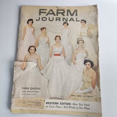 Vintage Magazines Lot Of 2 Farm Journal 1959 and Town Journal 1957