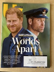 US WEEKLY MAGAZINE – JULY 7, 2025 – HARRY & WILLIAM WORLDS APART