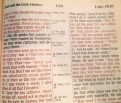 Holy Bible NKJV Giant Print Center Column Red Letter Edition Thomas Nelson 991BG