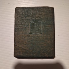 Lot Of (3) Vintage Little Leather Library Classic Books