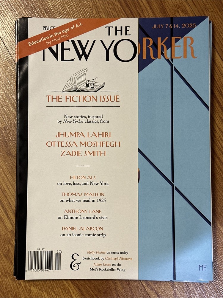 The New Yorker Magazine, July 7 & 14 Th 2025 Literary Heights