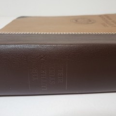 The Lutheran Study Bible ESV DuoTone Brown Bonded Leather Book Concordia 2009