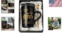 Stylish Plant Lover Mug Set 14oz