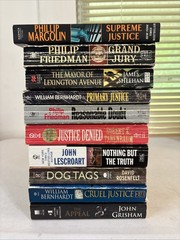 Lot of 10 – Legal Thriller – Mixed authors – Paperback – Free Shipping