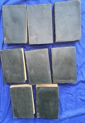 Harvard Classics Shelf of Fiction 1917 PF Collier 8 Vols Vtg Books