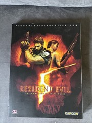 RESIDENT EVIL 5 THE COMPLETE OFFICIAL STRATEGY GUIDE BOOK PIGGYBACK PS3 PB