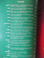 Interview Magazine Dec 1988 Meryl Streep, Geena Davis, Rasputin, The Gypsy Kings