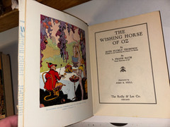1935 WISHING HORSE OF OZ Ruth Plumly Thompson 1st Ed 12 Plates DJ John Neill