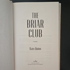 Kate Quinn The Briar Club Hardcover 2024 Mystery Historical Fiction Romance