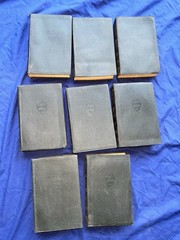 Harvard Classics Shelf of Fiction 1917 PF Collier 8 Vols Vtg Books