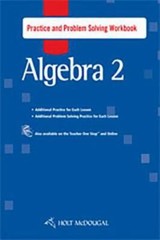 Holt McDougal Algebra 2: Practice and Problem Solving Workbook