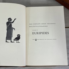 Euripides Sophocles Euripides 3of 4 Set B2