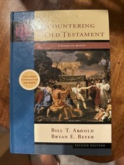 Encountering Biblical Studies: Encountering the Old Testament : A Christian…