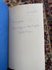 Encounters Edith Fiore Ph.D HCDJ 1st Edition 1989 SIGNED like new