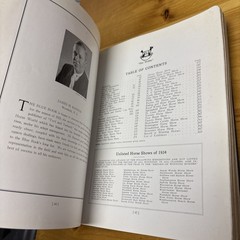 The OFFICIAL HORSE SHOW BLUE BOOK 1934 – The Equine Hall of Fame Equestrian 28th