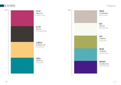 Dictionary of Color Combinations Vol.1 & 2 Japanese Creative 2 Books Set