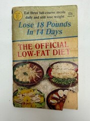 vintage Globe Mini Mag The Official Low-Fat Diet Lose 18 Pounds in 14 Days