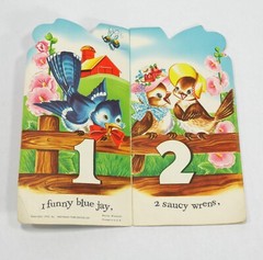 VTG Lot of 3 Children’s Books – Tawny Lion, ABC & 123 – Paperback – 1949/1950