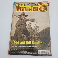 BASTEI Western-Legenden 7 Western Pulp Fiction German Booklets Books Band 24++