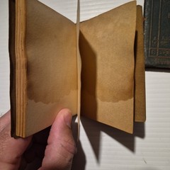 Lot Of (3) Vintage Little Leather Library Classic Books