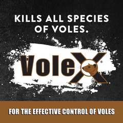 Volex All Natural Non Toxic Vole Killer Pellets 8Oz Safe for Crops Pets