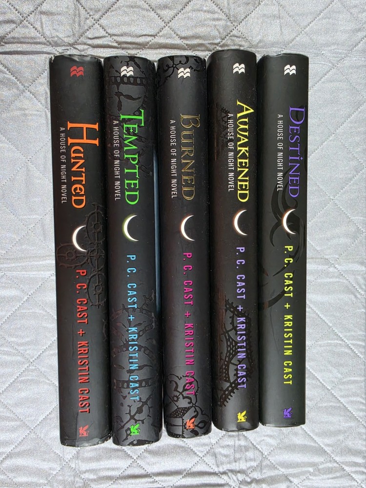 Books 5-9 in the House of Night series by P.C. + Kristin Cast – 1st Editions