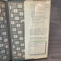Angel Flores / An Anthology of Medieval Lyrics 1962 Ex-Library Angel Flores