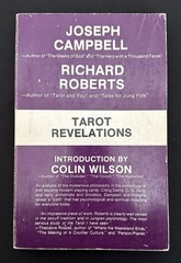 Tarot Revelations 1982 2nd Ed Joseph Campbell & Roberts Intro Colin Wilson VG