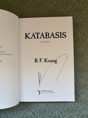 Katabasis SIGNED R.F. Kuang Deluxe Limited Edition First Edition 1st Print NEW!