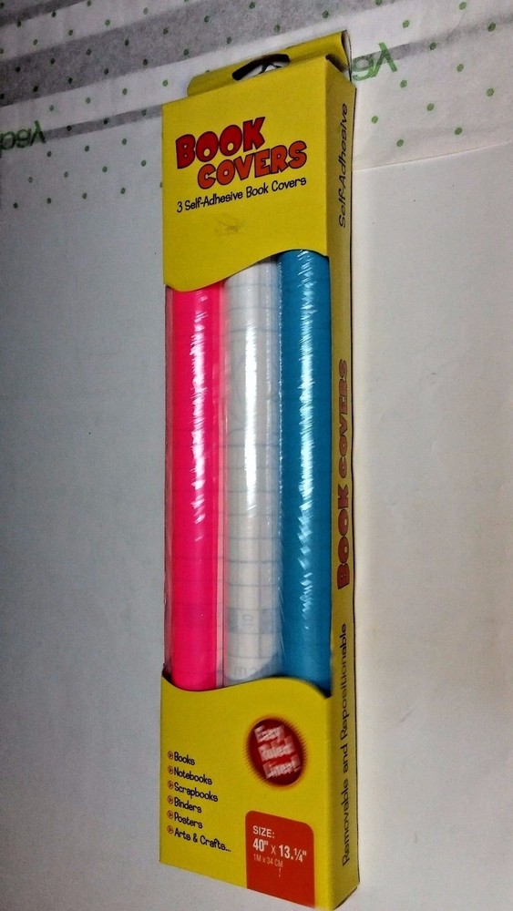 book covers 3 pk of 3 rolls=9 rolls for $ 8.99 as seen in pictures