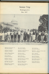 Bardolph Community High School Monitor Yearbook 1957 HB McDonough Co Illinois