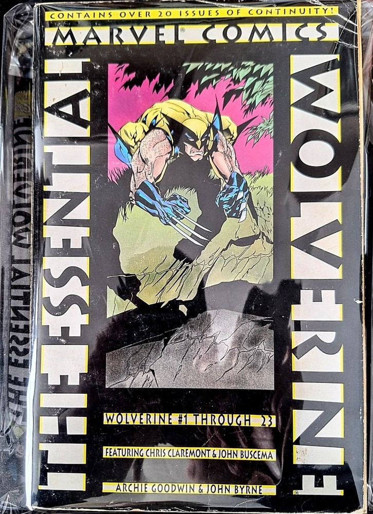 ESSENTIAL WOLVERINE VOLUME 1 TPB LOW GRADE 1ST ED / PRINT 1996 528 PAGES RARE !