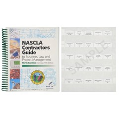 Book and Tabs – NASCLA Contractors Guide North Carolina Electrical, 14th Edition