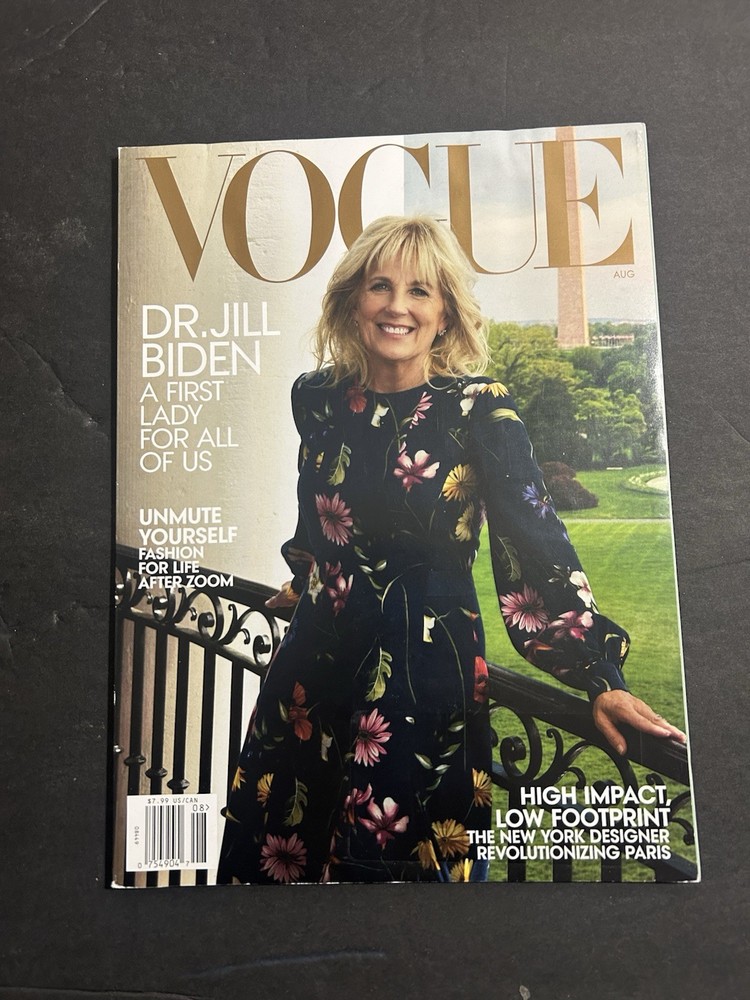 DR JILL BIDEN – FIRST LADY – Vogue Magazine – August 2021