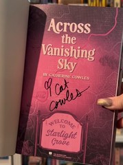 SIGNED Bookish Darkly May: Across The Vanishing Sky By Catherine Cowles *PRESALE