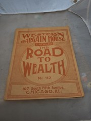 WESTERN BARGAIN HOUSE CATALOG CHICAGO IL 1910s RARE! CLOCKS POCKET KNIVES ETC