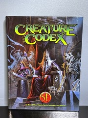 Creature Codex for 5th Ed Dungeons & Dragons Kobold Press D&D 2018
