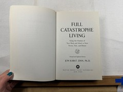 Full Catastrophe Living Jon Kabat-Zinn 2013 Revised Updated MBSR Bantam Books