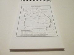 1999-2000 Georgia Airport Directory Softcover Spiral Book GA DOT