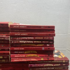 Romance Books: Silhouette Desire Huge Book Lot Of 80 Paperbacks Various Authors