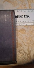 The Bruce, by John Barbour, 1909, Antique 130+ Pages, Purple Cover, Red Writing