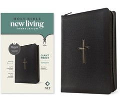 Nlt Compact Giant Print Zipper Bible, Filament-Enabled Edition (Leatherlike…