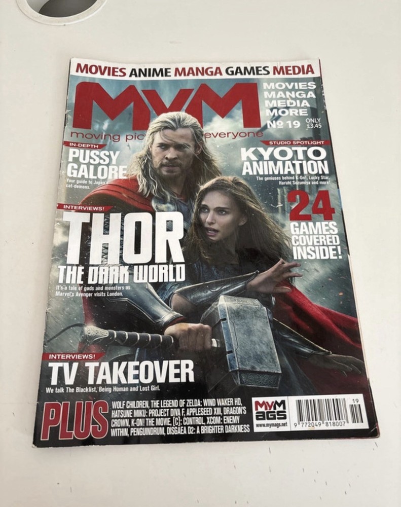 MYM Movies Anime Manga Games Magazine Issue 19