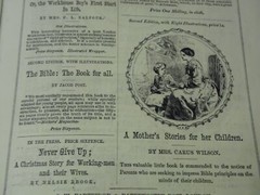 1861 The Publisher’s Circular – advertising books of the time 8 pages